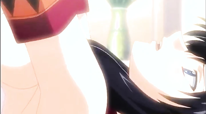 Грудастая тян трахается с анимешным другом